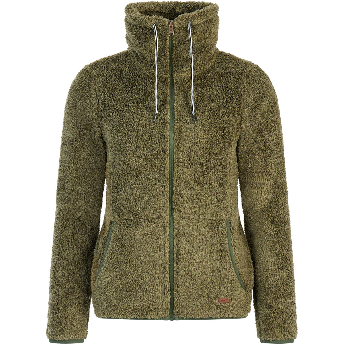 Protest Riri Full Zip Top Felpa In Pile Teddy Donna – Caldo E Morbido