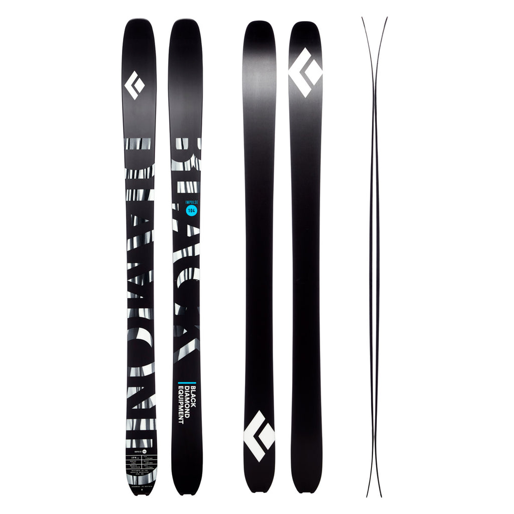 Esquís Sin Fijación  Impulse 104 Skis Black Diamond Negro 3