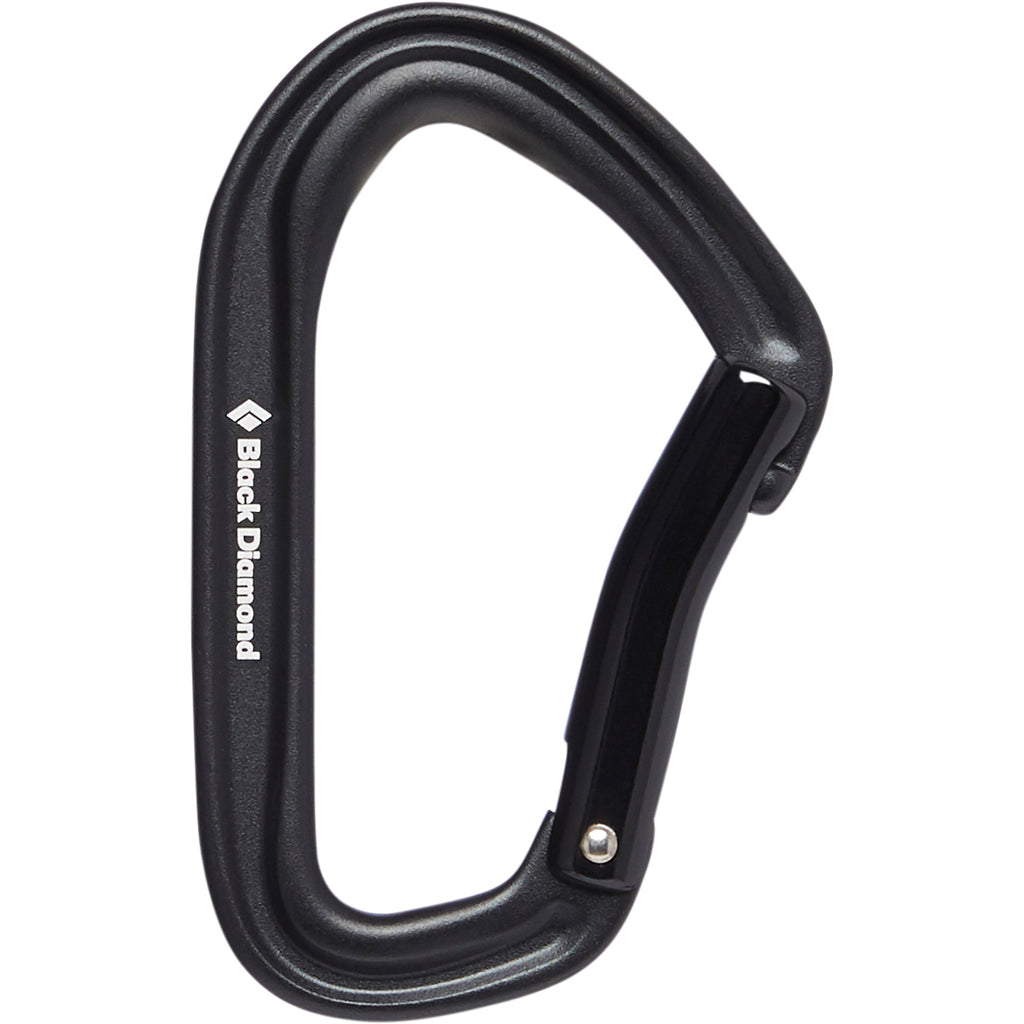 Mosquetón  Hotforge Bent Gate Black Diamond Negro 1