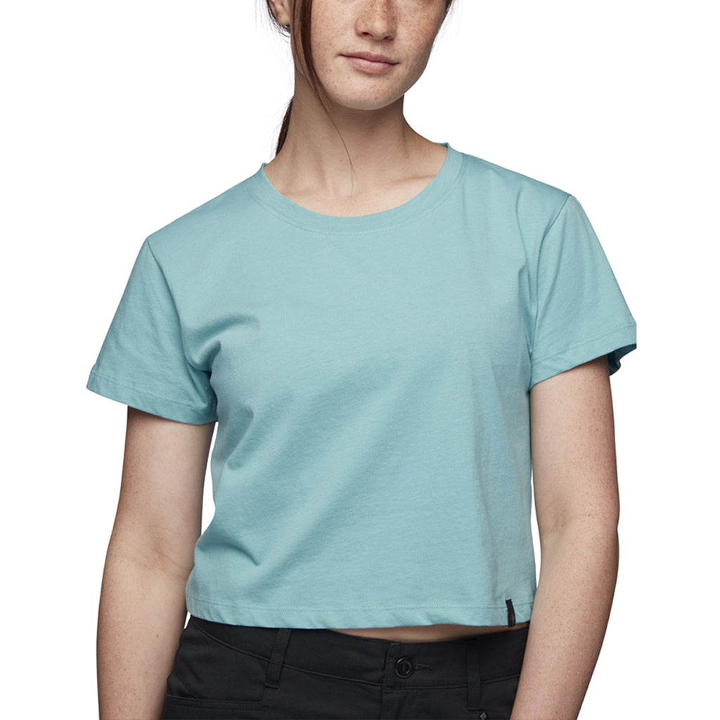 Camiseta Mujer W Pivot Tee Black Diamond Azul 4