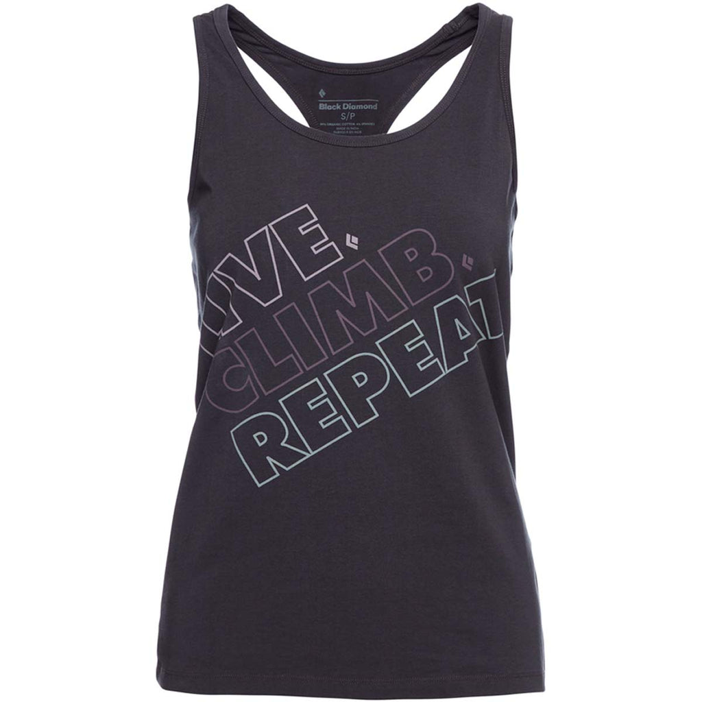 Camiseta De Tirantes Mujer W Live.Climb.Repeat. Tank Black Diamond Gris 1