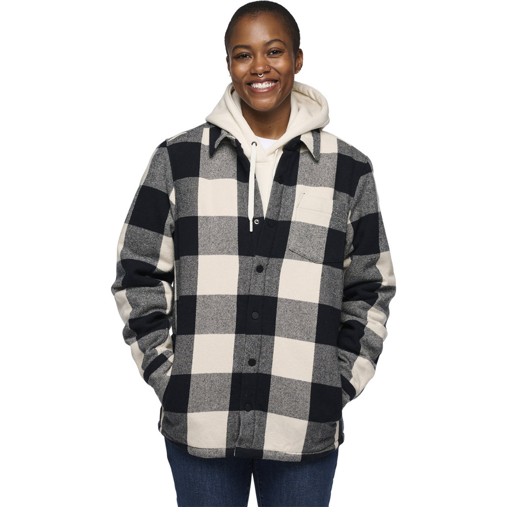 Camisa Mujer W Project Lined Flannel Black Diamond Negro 2