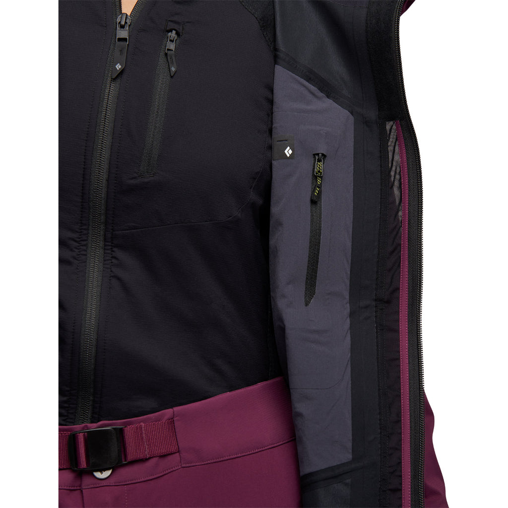 Chaqueta Mujer W Dawn Patrol Hybrid Shell Black Diamond Negro 4