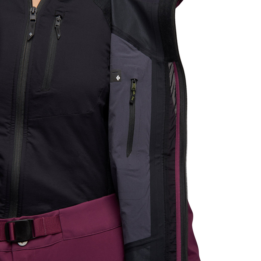 Chaqueta Mujer W Dawn Patrol Hybrid Shell Black Diamond Negro 5