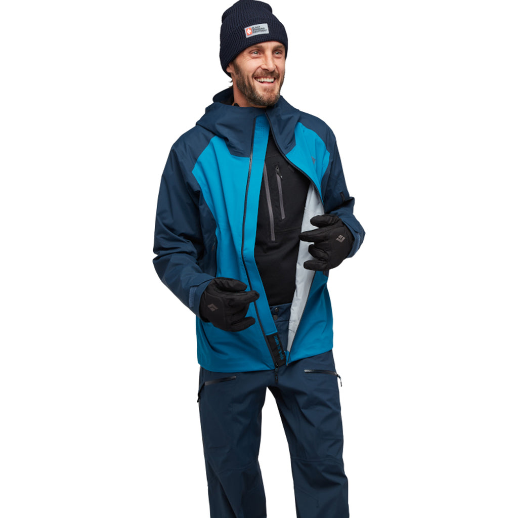 Chaqueta Hombre M Recon Lt Stretch Shell Black Diamond Azul 7