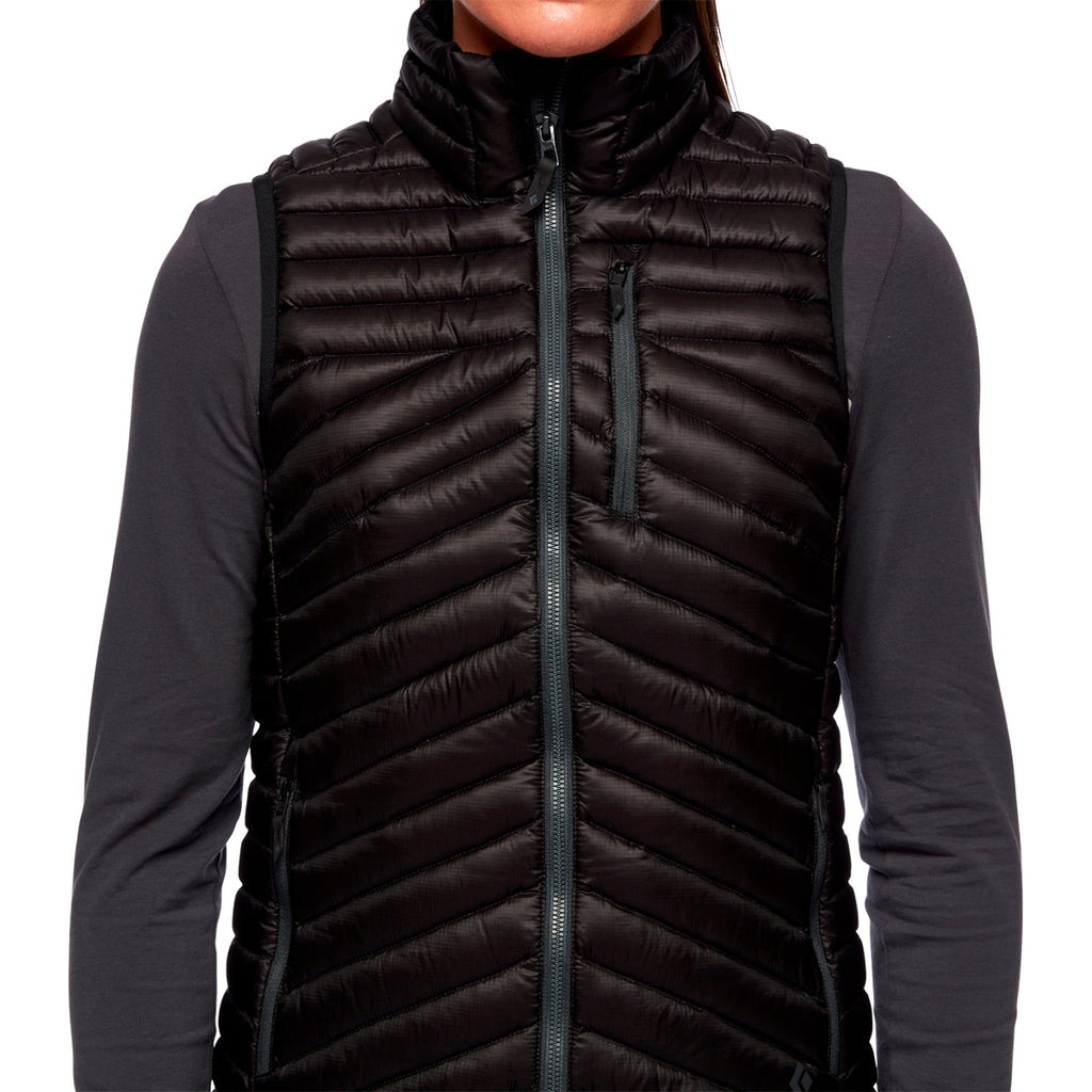 Chaleco Mujer W Approach Down Vest Black Diamond Negro 4