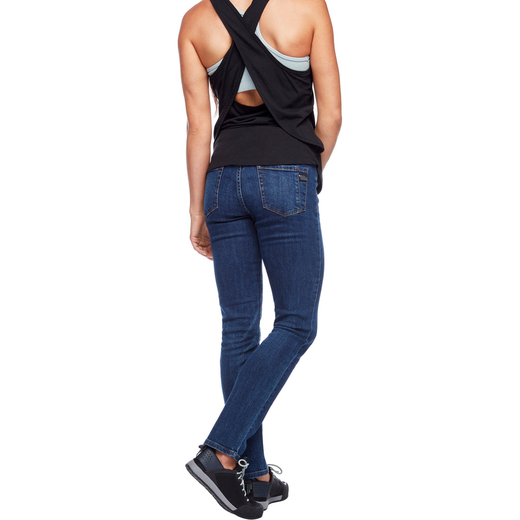 Pantalón Mujer W Crag Denim Pants Black Diamond Azul 3