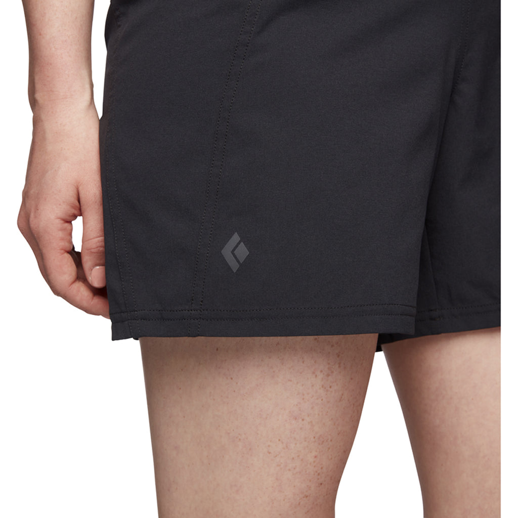 Pantalón Corto Mujer W Sierra Shorts Black Diamond Negro 5