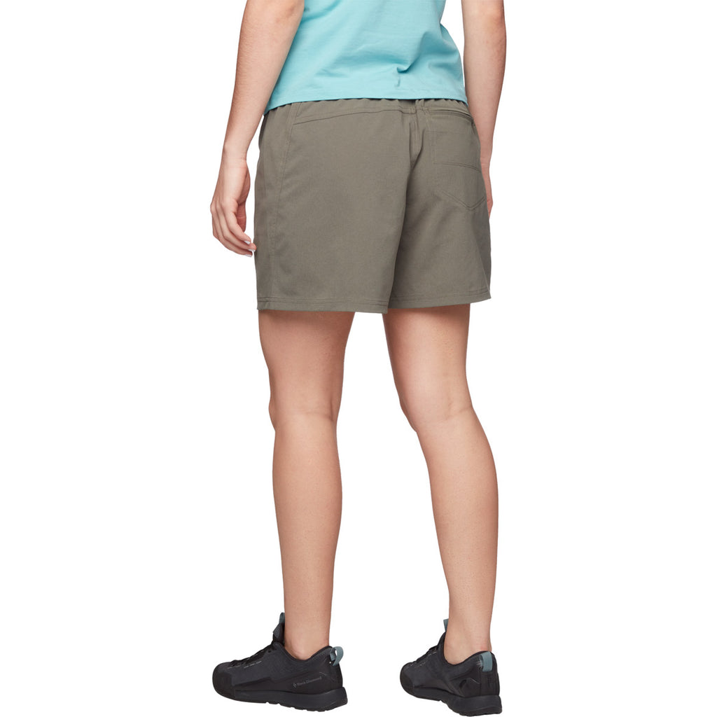 Pantalón Corto Mujer W Sierra Shorts Black Diamond Verde 2