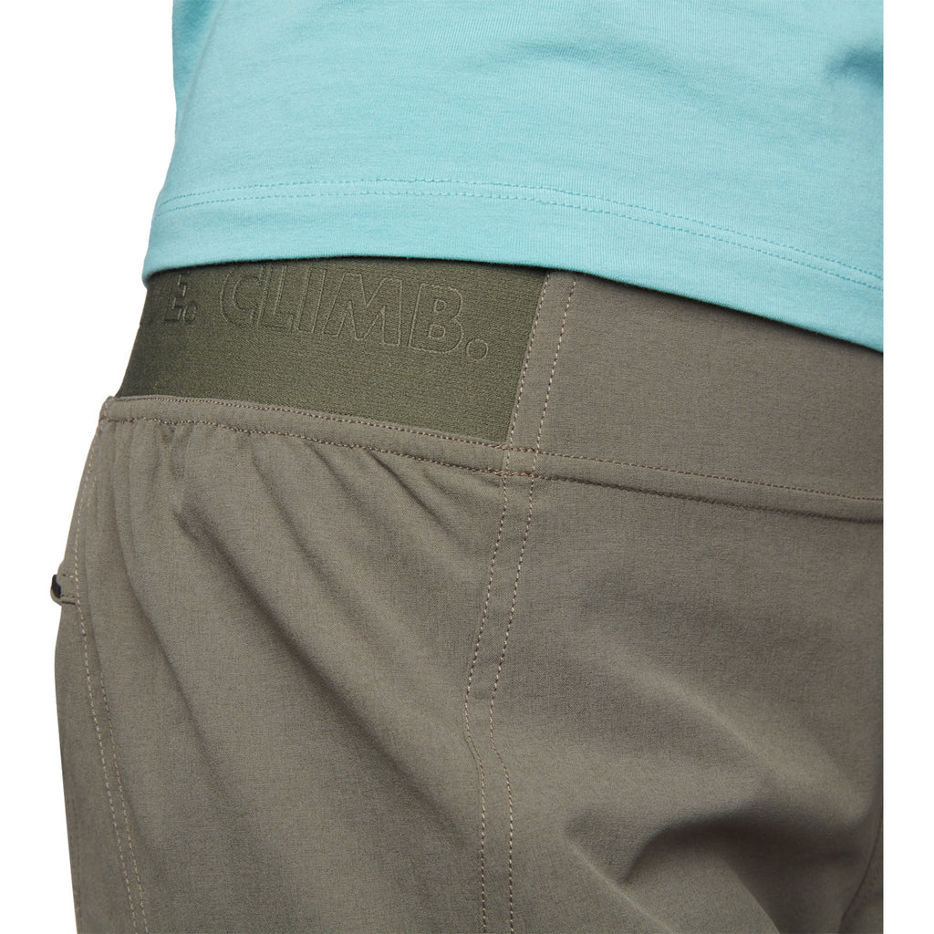 Pantalón Corto Mujer W Sierra Shorts Black Diamond Verde 3