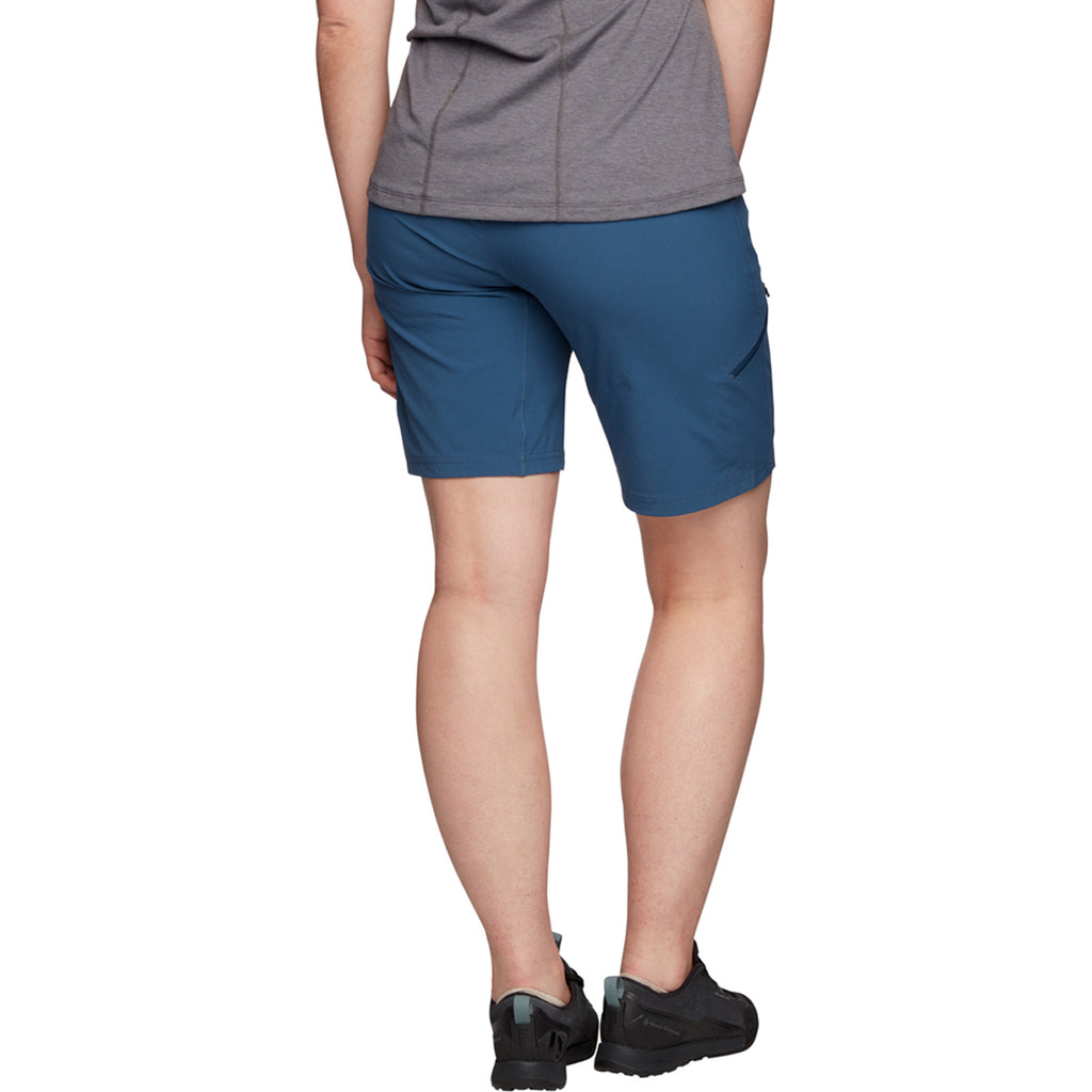 Pantalón Corto Mujer W Valley Shorts Black Diamond Azul 2