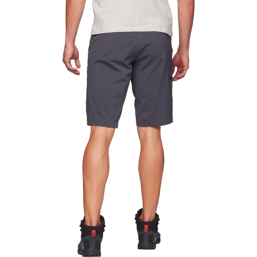 Pantalón Corto Hombre M Valley Shorts Black Diamond Gris 2