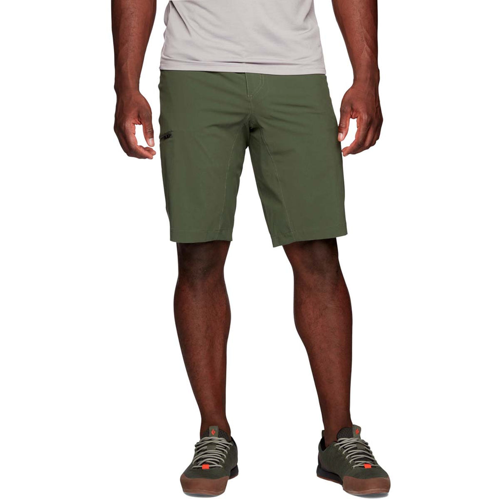 Pantalón Corto Hombre M Valley Shorts Black Diamond Verde 1