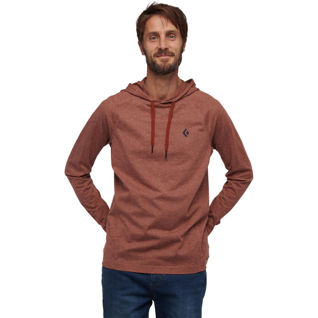 Sudadera Hombre M Crag Hoody Black Diamond Rojo 2