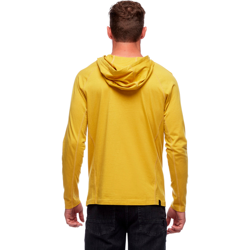 Sudadera Hombre M Crag Hoody Black Diamond Amarillo 3