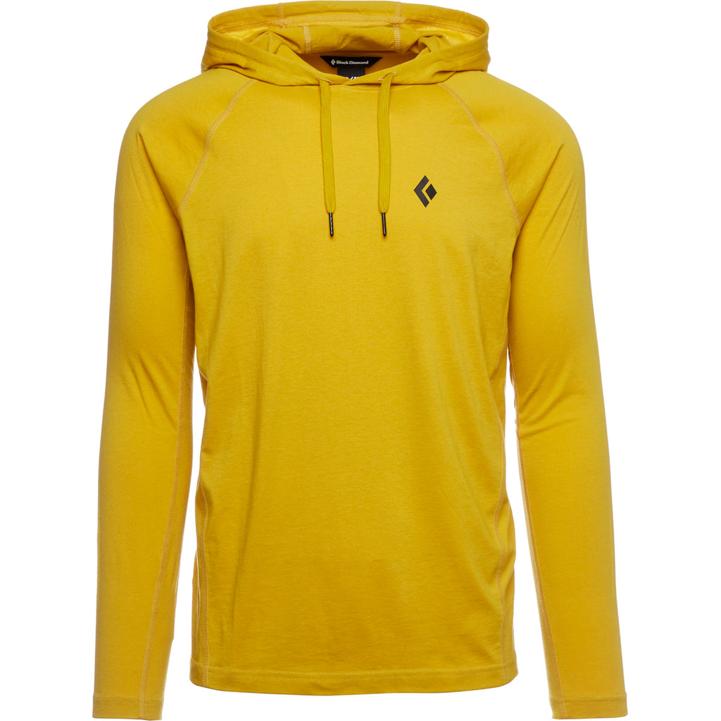 Sudadera Hombre M Crag Hoody Black Diamond Amarillo 1