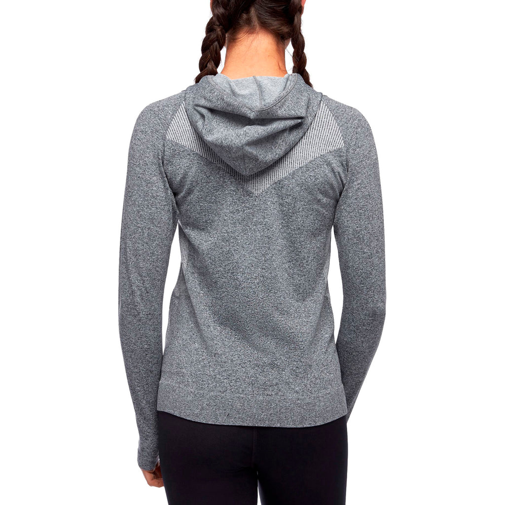 Sudadera Mujer W Crux Hoody Black Diamond Gris 2