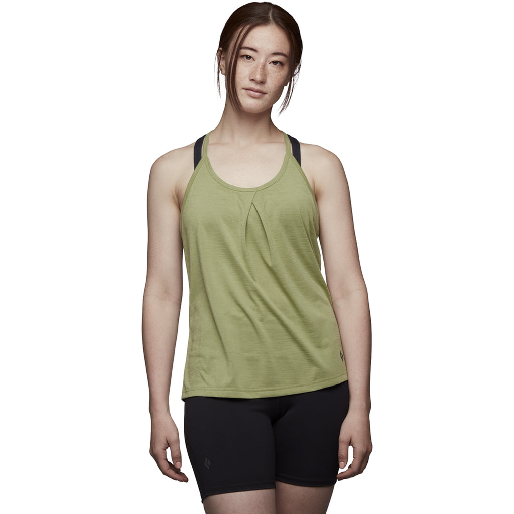 Camiseta De Tirantes Mujer W Integrale Tank Black Diamond Verde 2