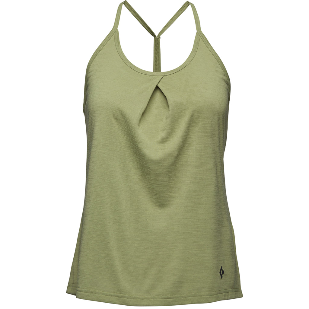 Camiseta De Tirantes Mujer W Integrale Tank Black Diamond Verde 1