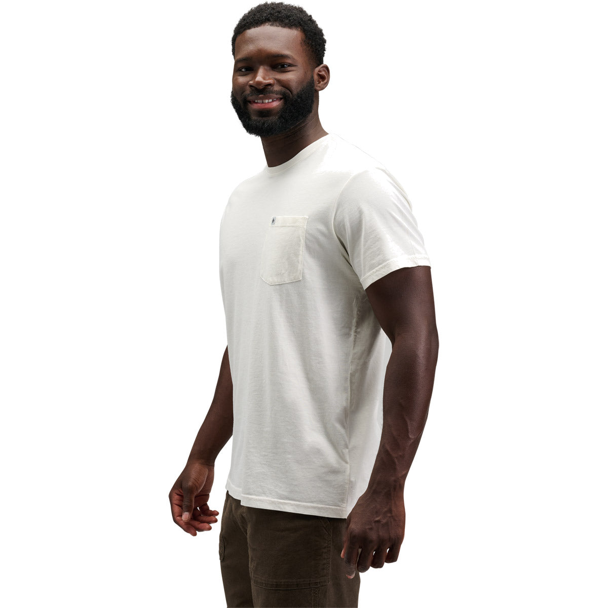 Camiseta Hombre M Diamond Patch Ss Pocket Tee Black Diamond Blanco – M+ ...