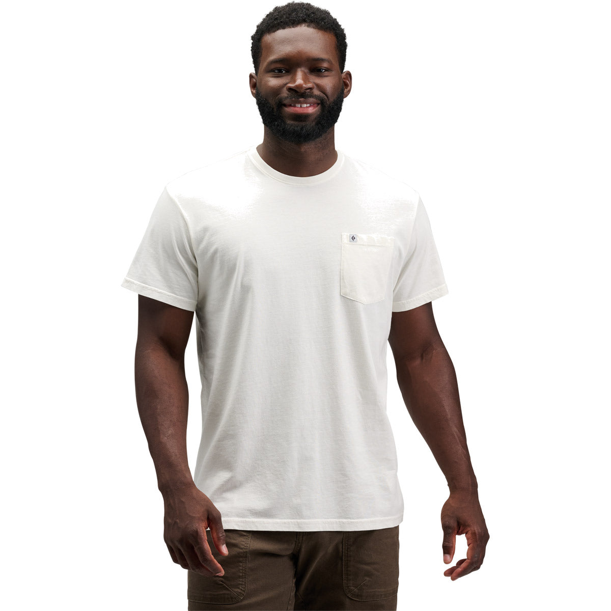 Camiseta Hombre M Diamond Patch Ss Pocket Tee Black Diamond Blanco – M+ ...