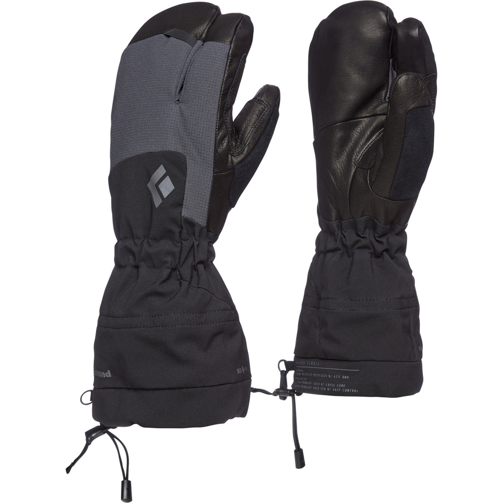 Guantes Hombre Soloist Finger Gloves Black Diamond Negro 1