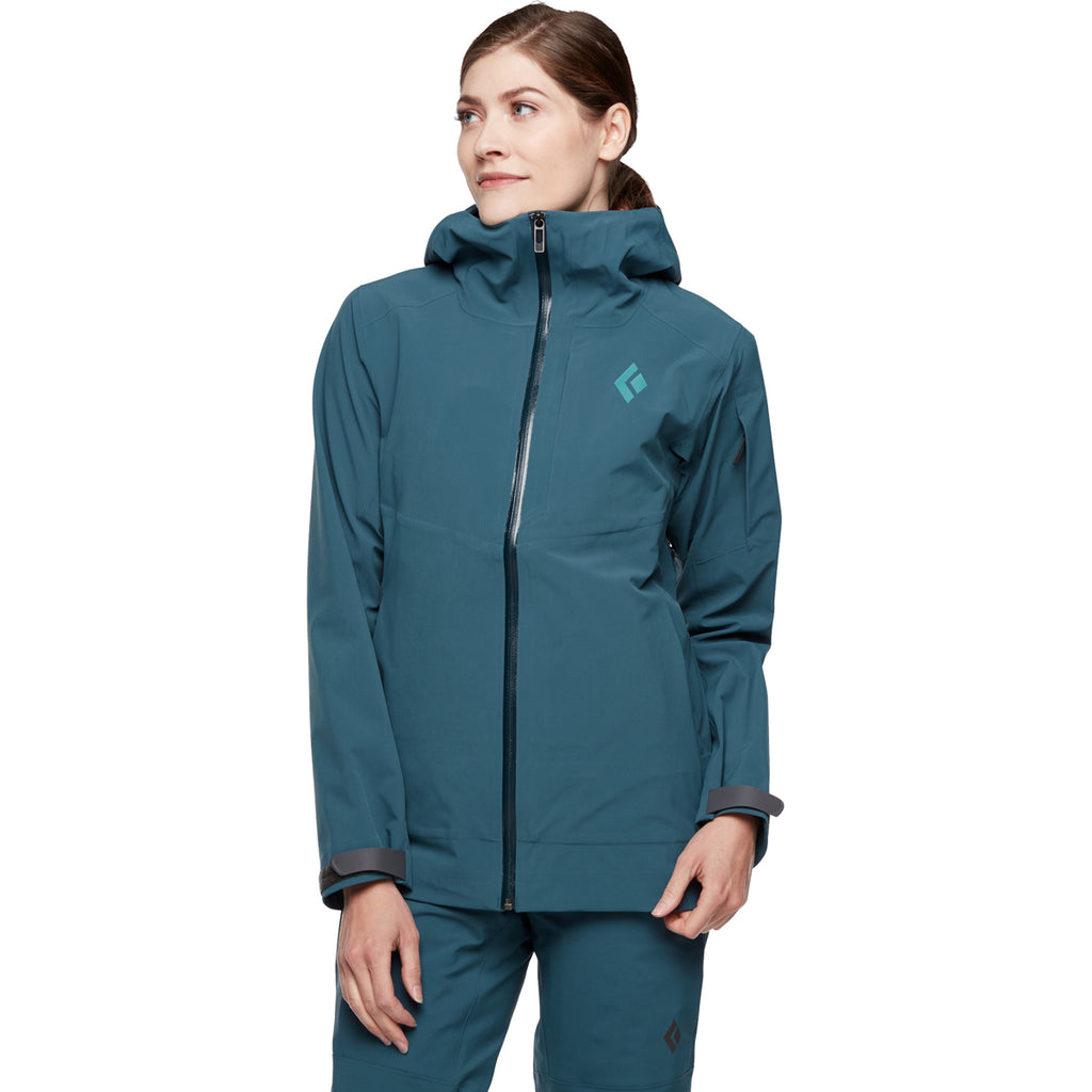 Chaqueta Mujer W Recon Stretch Ski Shell Black Diamond Gris 1