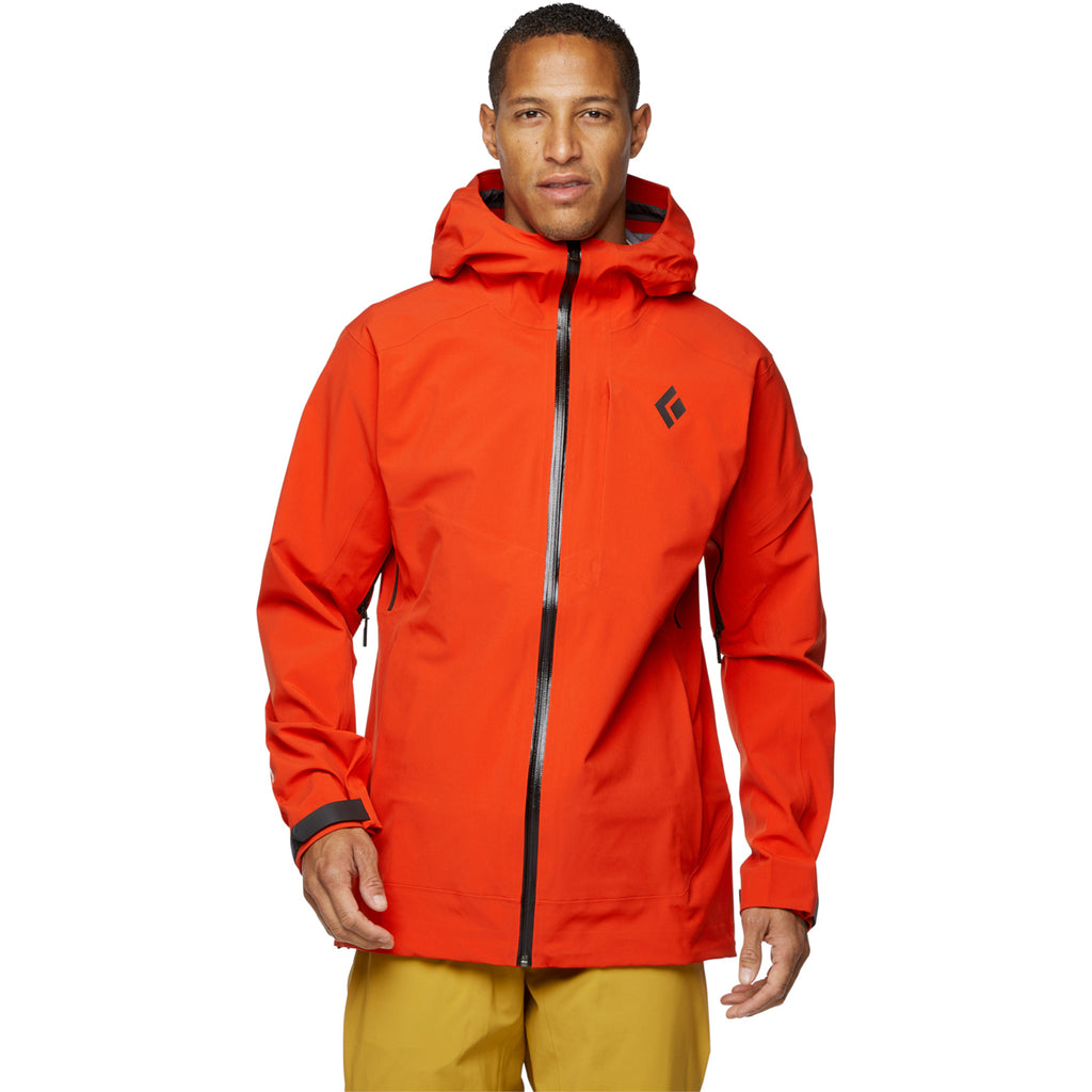 Chaqueta Hombre M Recon Stretch Ski Shell Black Diamond Naranja 1