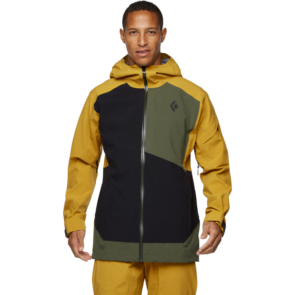 Chaqueta Hombre M Recon Stretch Ski Shell Black Diamond Amarillo 1