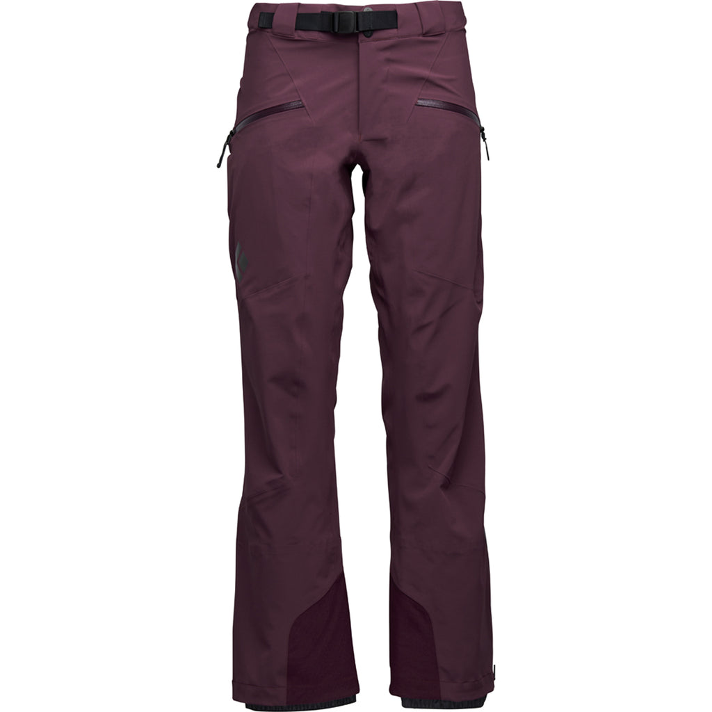 Pantalón Mujer W Recon Stretch Ski Pants Black Diamond Rojo 1