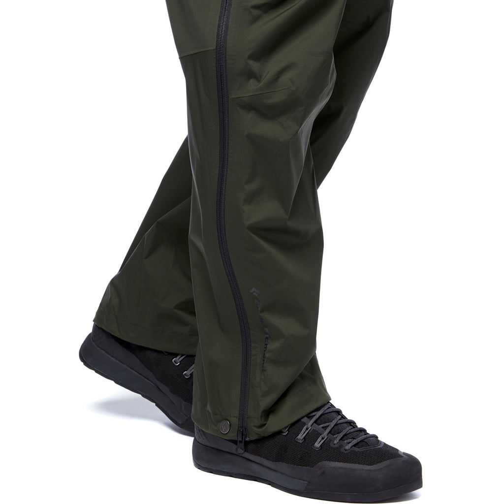 Pantalón Hombre M Stormline Str Fl Zp Rn Pants Black Diamond Naranja 7