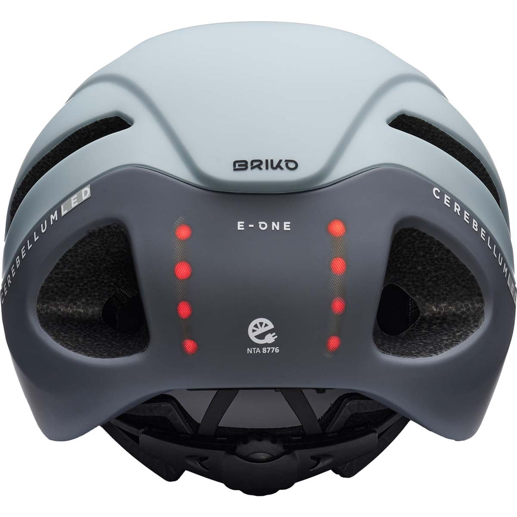 Casco Ciclismo  E - One Led Briko Azul 6