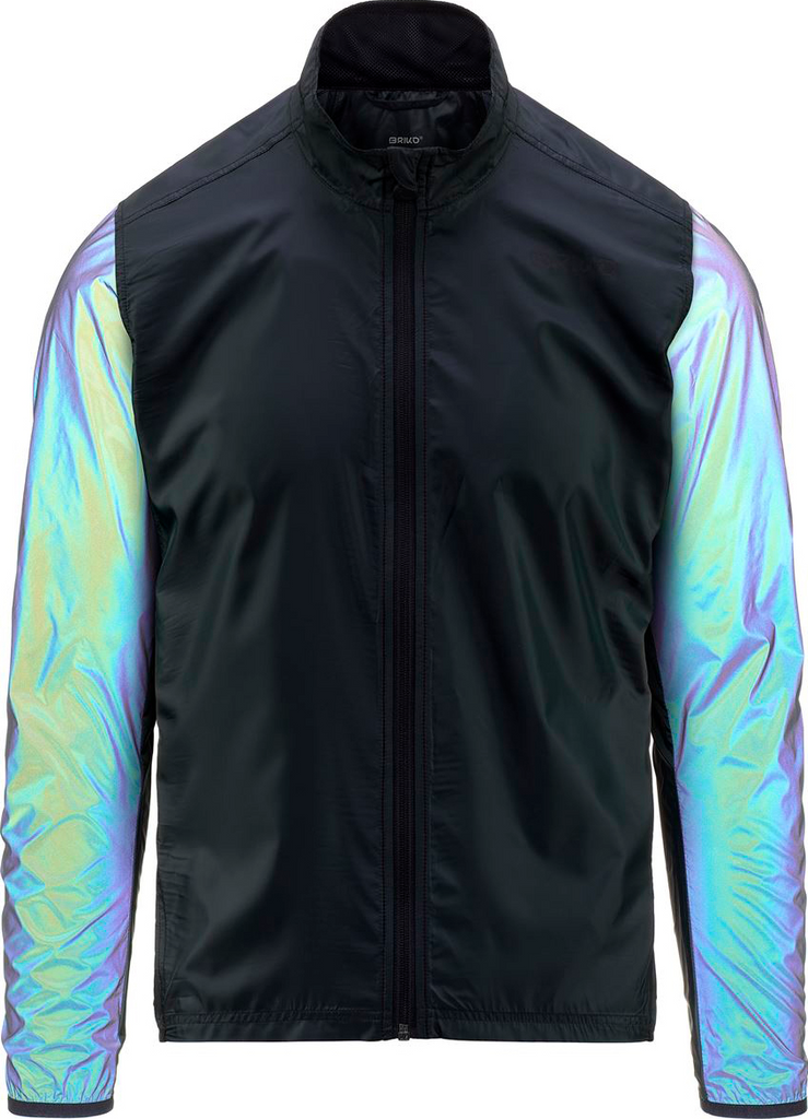 Chaqueta  Reflective Wind Jacket Briko Negro 4