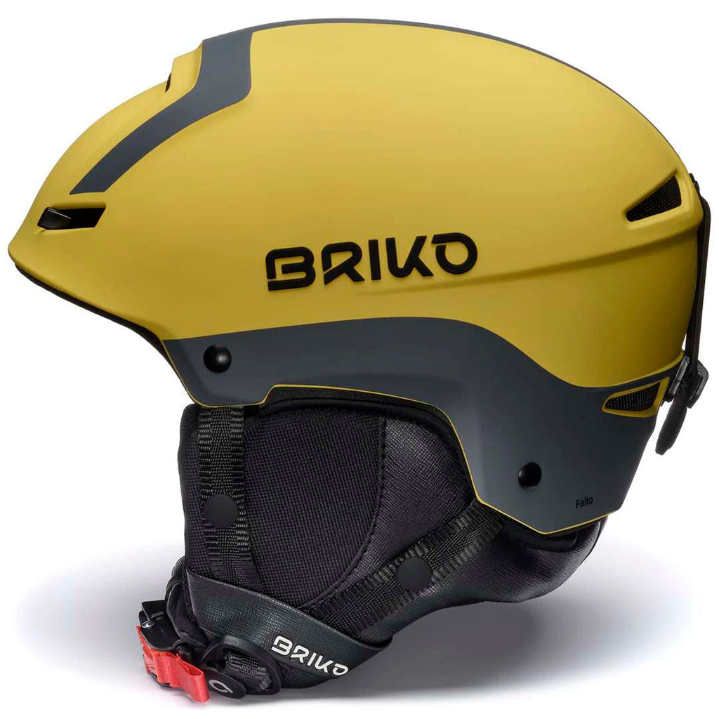 Casco Esquí  Faito Multi Impact Briko Amarillo 2