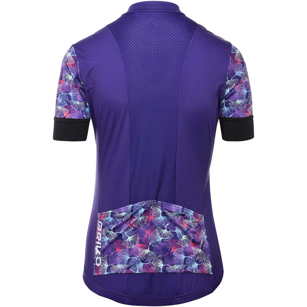 Maillot Ciclismo Mujer Jerseyka Bloom Lady Jersey Briko Lila 2