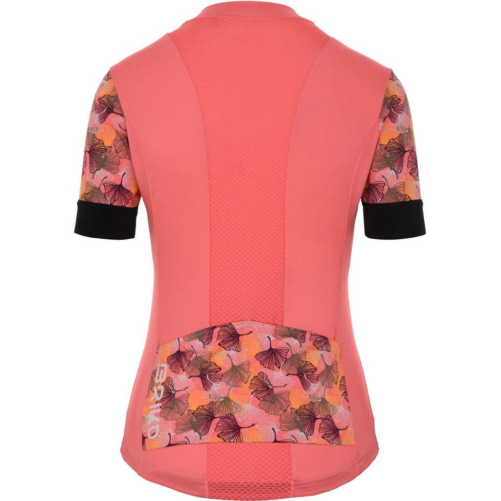 Maillot Ciclismo Mujer Jerseyka Bloom Lady Jersey Briko Rosa 3