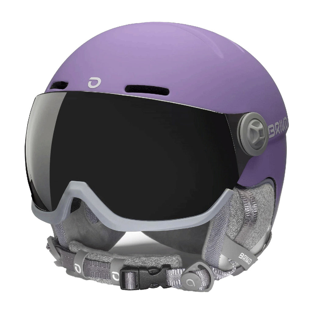 Casco Esquí Mujer Blenda Visor Briko Lila 1