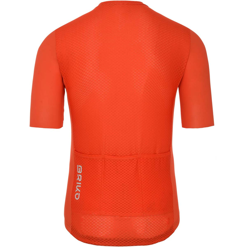 Maillot Ciclismo Hombre Endurance Jersey Briko Naranja 3