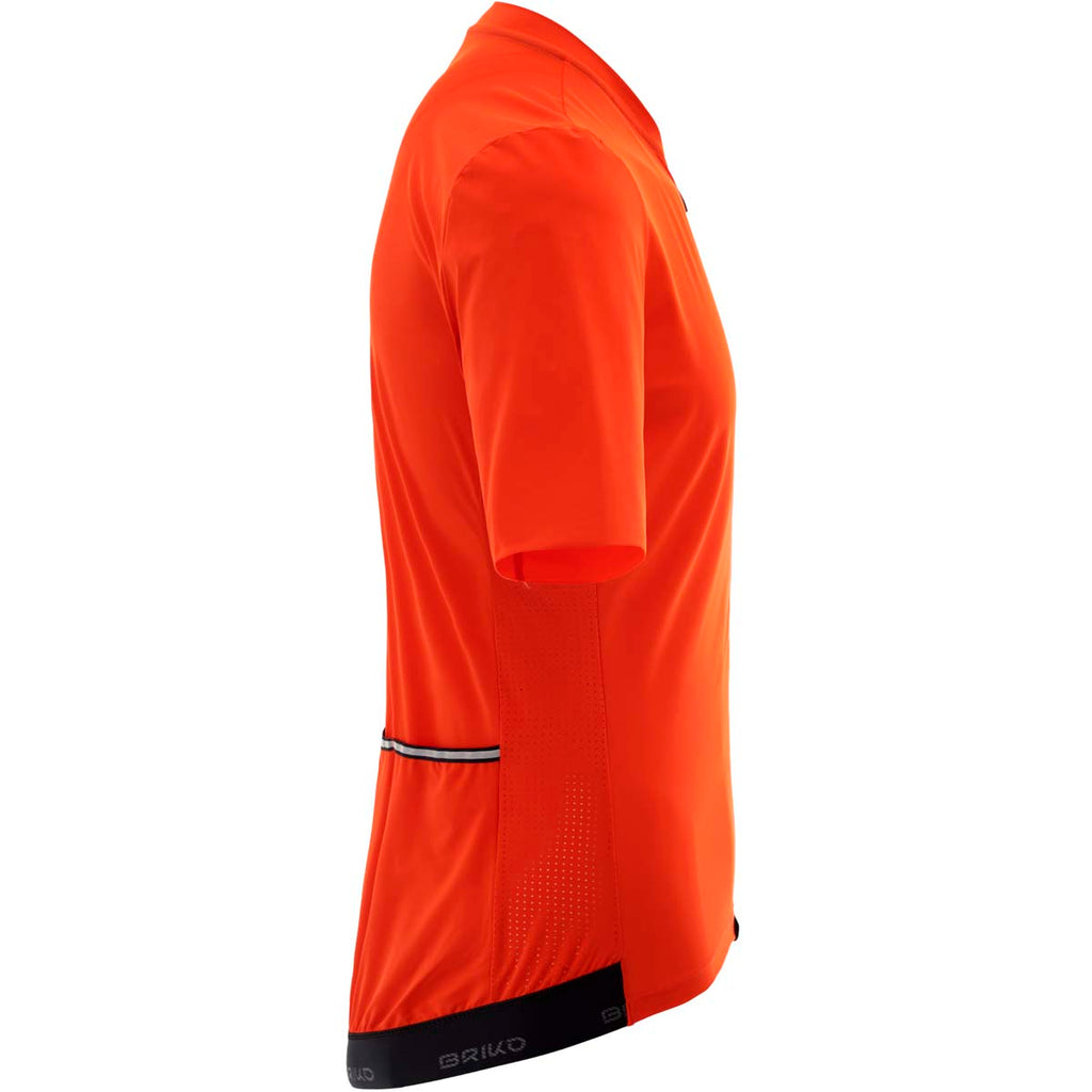 Maillot Ciclismo Hombre Racing Jersey Briko Naranja 2