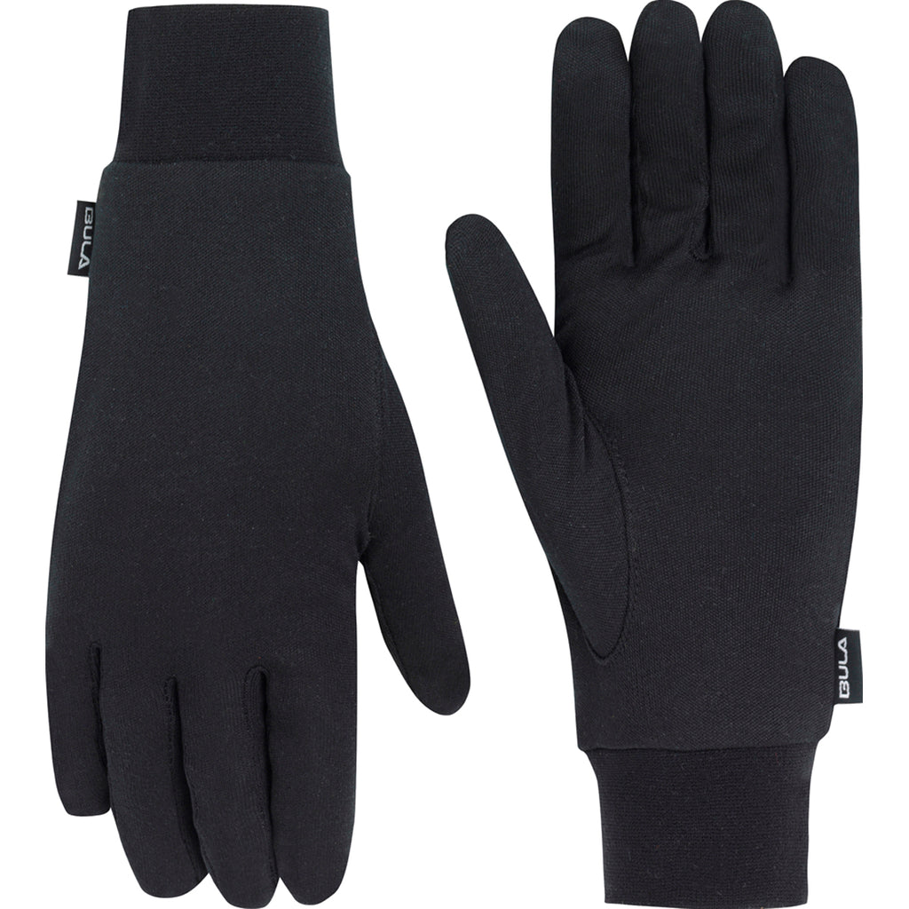 Guantes  Wool Glove Liner Bula Negro 1