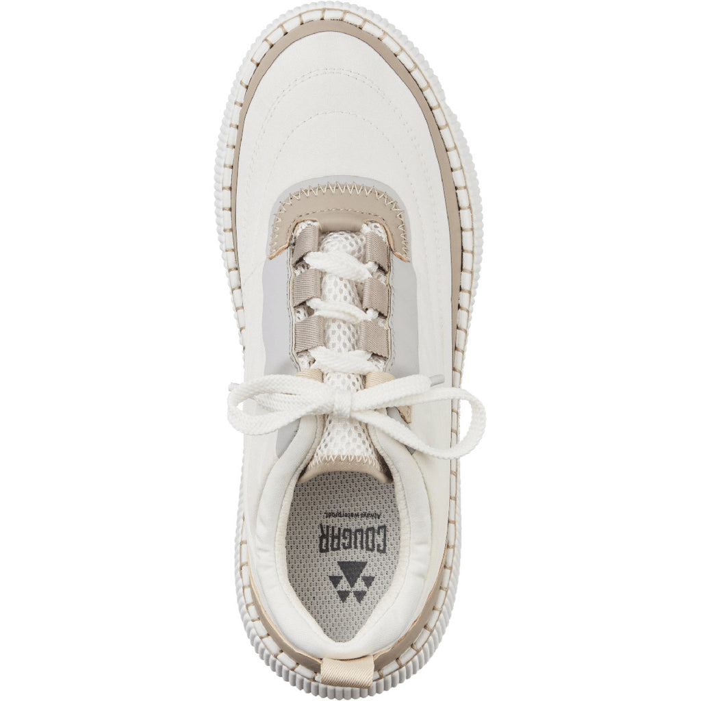 Deportivas Mujer Sayah Nylon/Suede Cougar Shoes Blanco 4