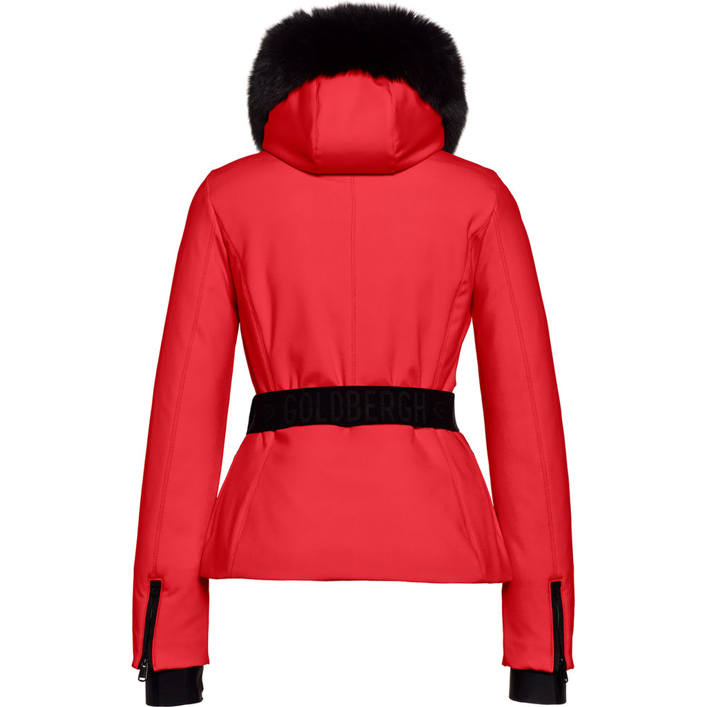 Chaqueta Mujer Hida Ski Jacket Faux Border Goldbergh Rojo 2