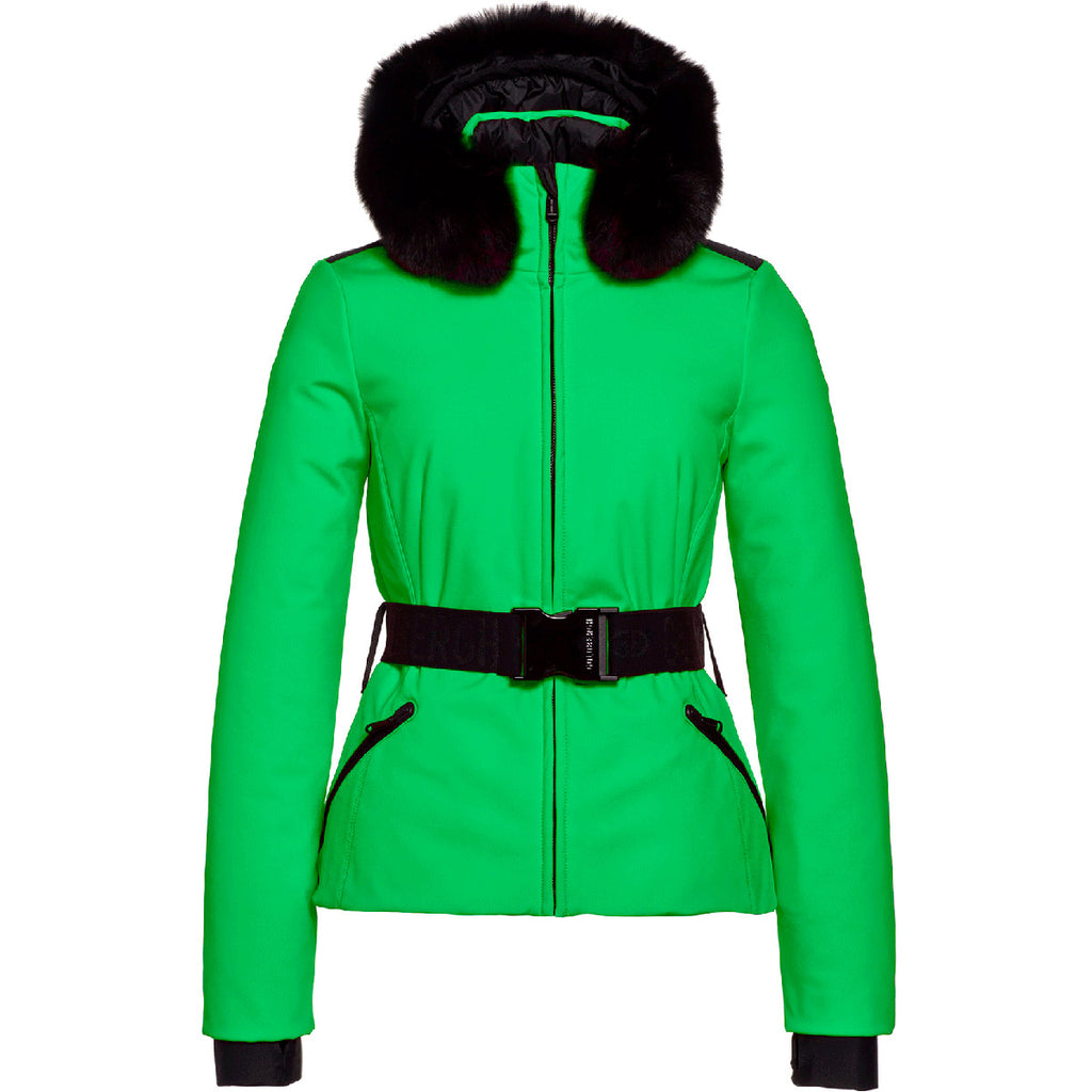 Chaqueta Mujer Hida Ski Jacket Faux Border Goldbergh Verde 1