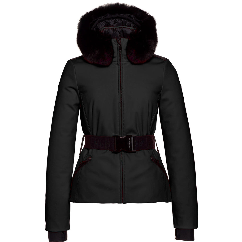 Chaqueta Mujer Hida Ski Jacket Faux Border Goldbergh Negro 1