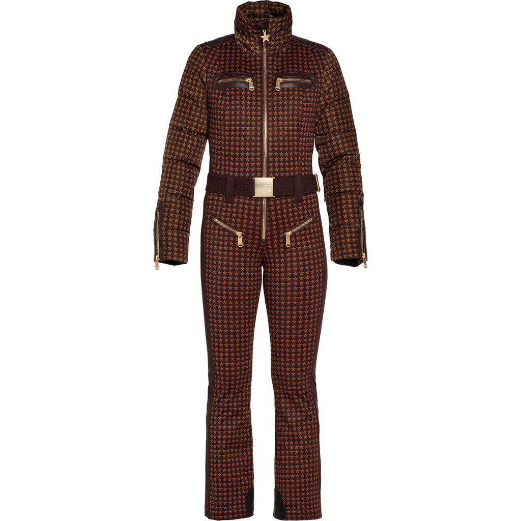 Monos Esquí Mujer Starstruck Ski Jumpsuit Goldbergh Marrón 1