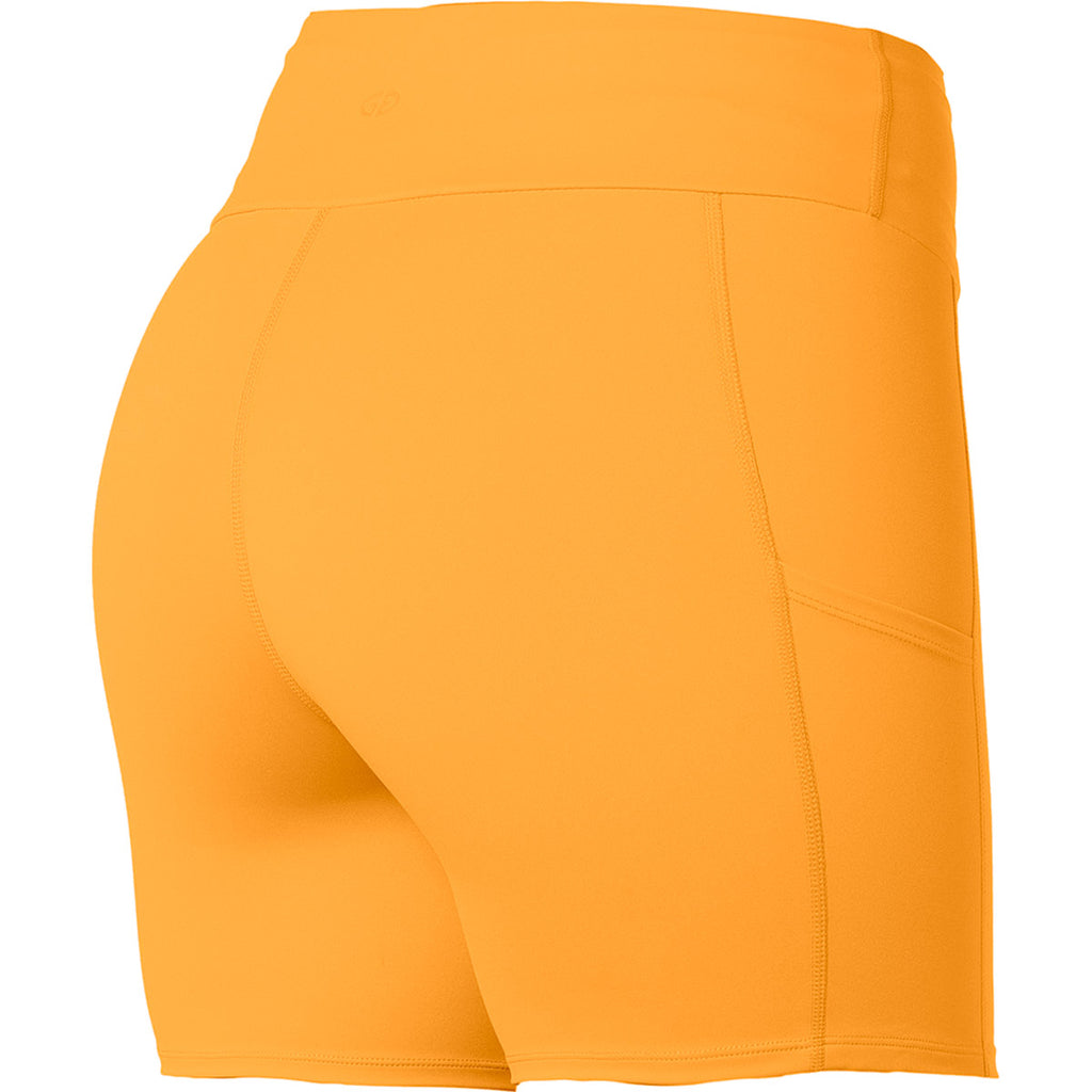 Pantalón Corto Mujer Florish Short Goldbergh Naranja 4