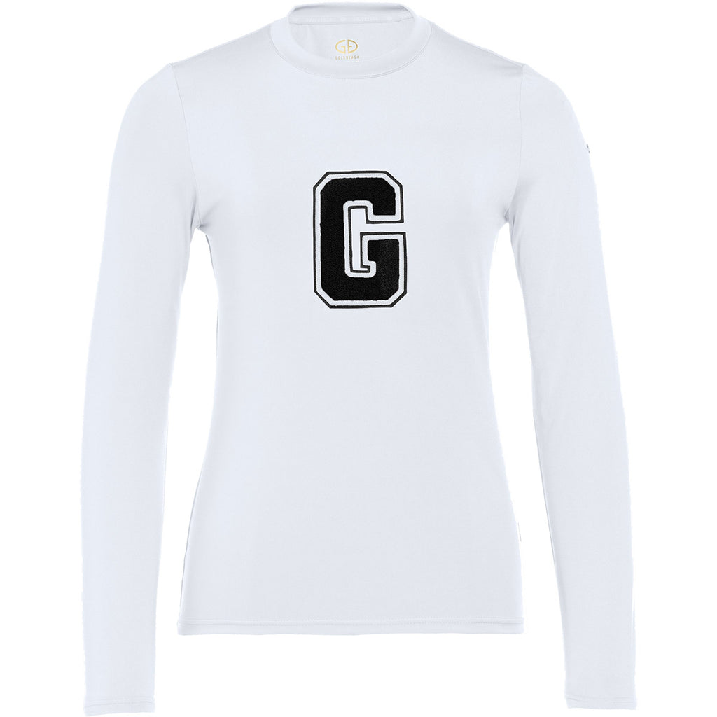 Camiseta Mujer Super G Long Sleeve Tee Goldbergh Blanco 1