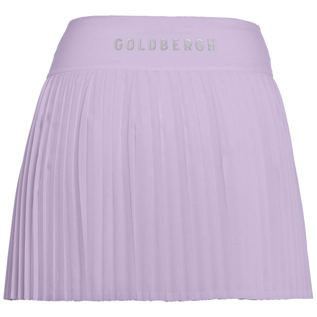 Falda Mujer Plissé Skirt Goldbergh Lila 2