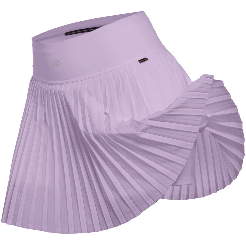 Falda Mujer Plissé Skirt Goldbergh Lila 3