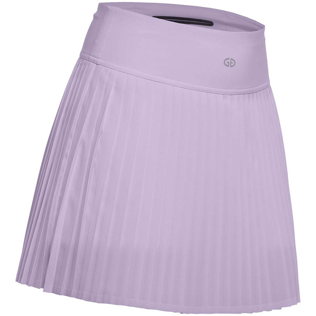 Falda Mujer Plissé Skirt Goldbergh Lila 4